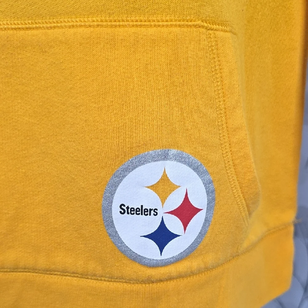 PINK Victoria's Secret x NFL Pittsburgh Steelers 1/4 Zip Pullover - Picture 7 of 11